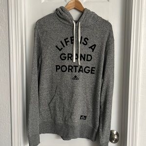Grand Portage hooded sweater